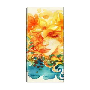 Canvastavla DKY Spiritual Flerfärgad 50x120 cm - Inredning Sista chansen