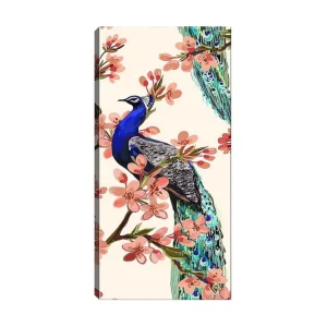 Canvastavla DKY Floral & Botanical Flerfärgad 50x120 cm - Inredning Begränsad tid