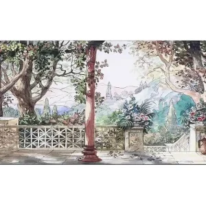 Kundfavorit Canvastavla YTY Landscape & Nature Flerfärgad 120x50 cm - Inredning