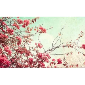 Nedsatt pris Canvastavla YTY Floral & Botanical Flerfärgad 120x50 cm - Inredning