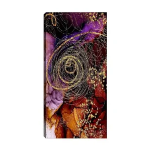 Handla nu Canvastavla DKY Abstract & Fractals Flerfärgad 50x120 cm - Inredning