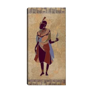 Canvastavla DKY World Cultures Flerfärgad 50x120 cm - Inredning Snabb leverans