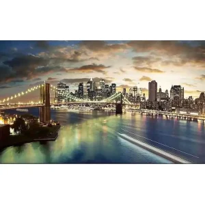 Nyhet Canvastavla YTY Buildings & Cityscapes Flerfärgad 120x50 cm - Inredning