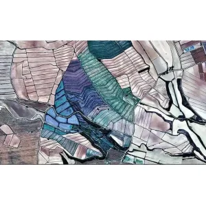 Reapris Canvastavla YTY Abstract & Fractals Flerfärgad 120x50 cm - Inredning