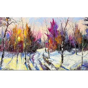 Canvastavla YTY Landscape & Nature Flerfärgad 120x50 cm - Inredning Lågt pris