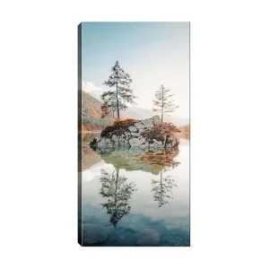 Rabatt Canvastavla DKY Landscape & Nature Flerfärgad 50x120 cm - Inredning