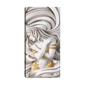 Fri frakt Canvastavla DKY Spiritual Flerfärgad 50x120 cm - Inredning