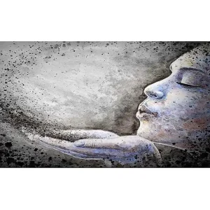 Canvastavla YTY People Flerfärgad 120x50 cm - Inredning Outlet