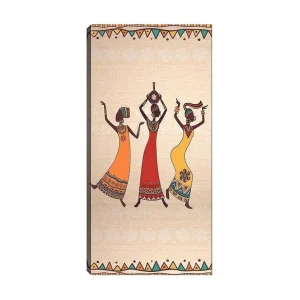 Canvastavla DKY World Cultures Flerfärgad 50x120 cm - Inredning Populär