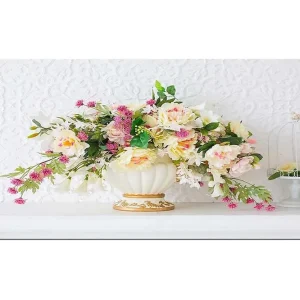Fynd Canvastavla YTY Floral & Botanical Flerfärgad 120x50 cm - Inredning