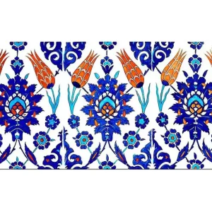 Snabb frakt Canvastavla YTY Abstract & Fractals Flerfärgad 120x50 cm - Inredning