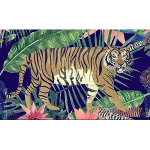 Billigare Canvastavla YTY Animals Flerfärgad 120x50 cm - Inredning