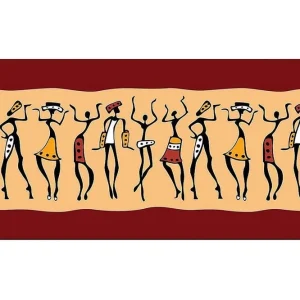 Canvastavla YTY World Cultures Flerfärgad 120x50 cm - Inredning Fynd
