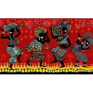 Rabatter Canvastavla YTY Culture Flerfärgad 120x50 cm - Inredning