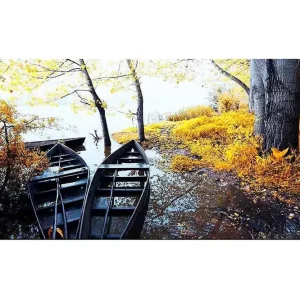 Canvastavla YTY Landscape & Nature Flerfärgad 120x50 cm - Inredning Fri frakt