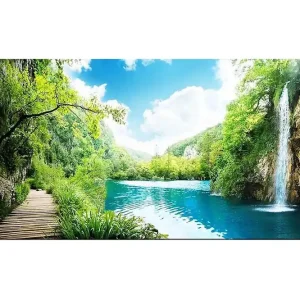 Canvastavla YTY Landscape & Nature Flerfärgad 120x50 cm - Inredning Populär