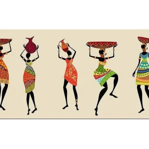 Populärt val Canvastavla YTY People Flerfärgad 120x50 cm - Inredning