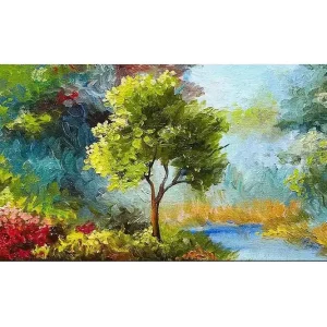 Canvastavla YTY Landscape & Nature Flerfärgad 120x50 cm - Inredning Kundfavorit