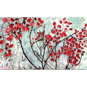 Canvastavla YTY Floral & Botanical Flerfärgad 120x50 cm - Inredning Populärt val
