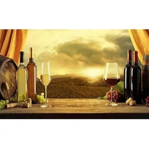 Canvastavla YTY Food & Beverage Flerfärgad 120x50 cm - Inredning Snabb leverans