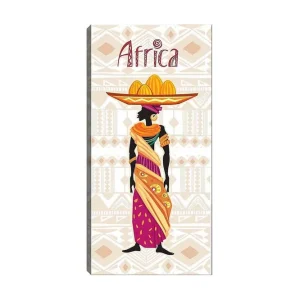 Endast idag Canvastavla DKY World Cultures Flerfärgad 50x120 cm - Inredning