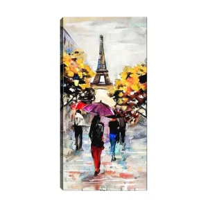 Canvastavla DKY Cities & Countries Flerfärgad 50x120 cm - Inredning Billigare
