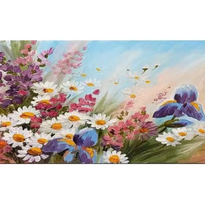 Fynd Canvastavla YTY Floral & Botanical Flerfärgad 120x50 cm - Inredning