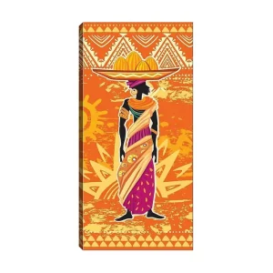Erbjudandepris Canvastavla DKY World Cultures Flerfärgad 50x120 cm - Inredning