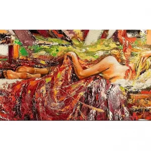 Canvastavla YTY World Cultures Flerfärgad 120x50 cm - Inredning Nyhet