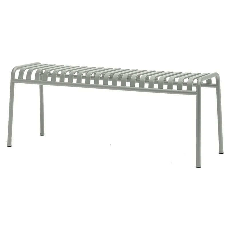 Billig Palissade Bänk, Sky Grey