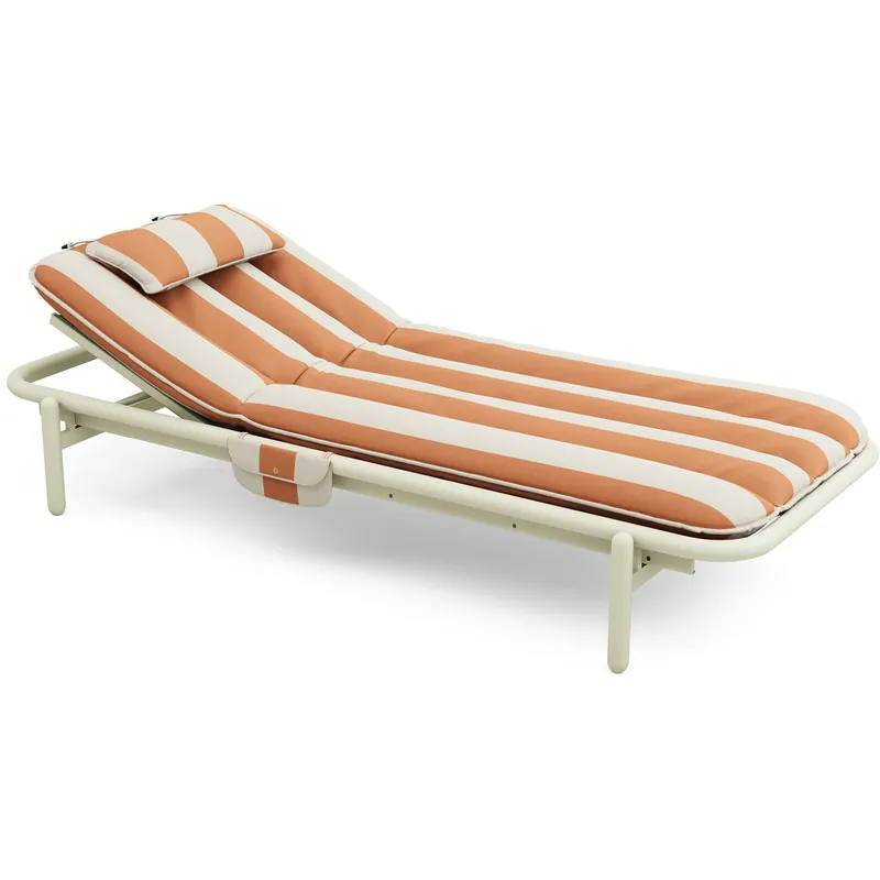 Begränsad tid Sunbun Dagbädd Outdoor, Desert / Stripe Orange