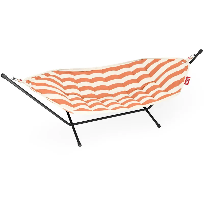 Populärt val Headdemock Superb Hängmatta, Stripe Orange / Creme