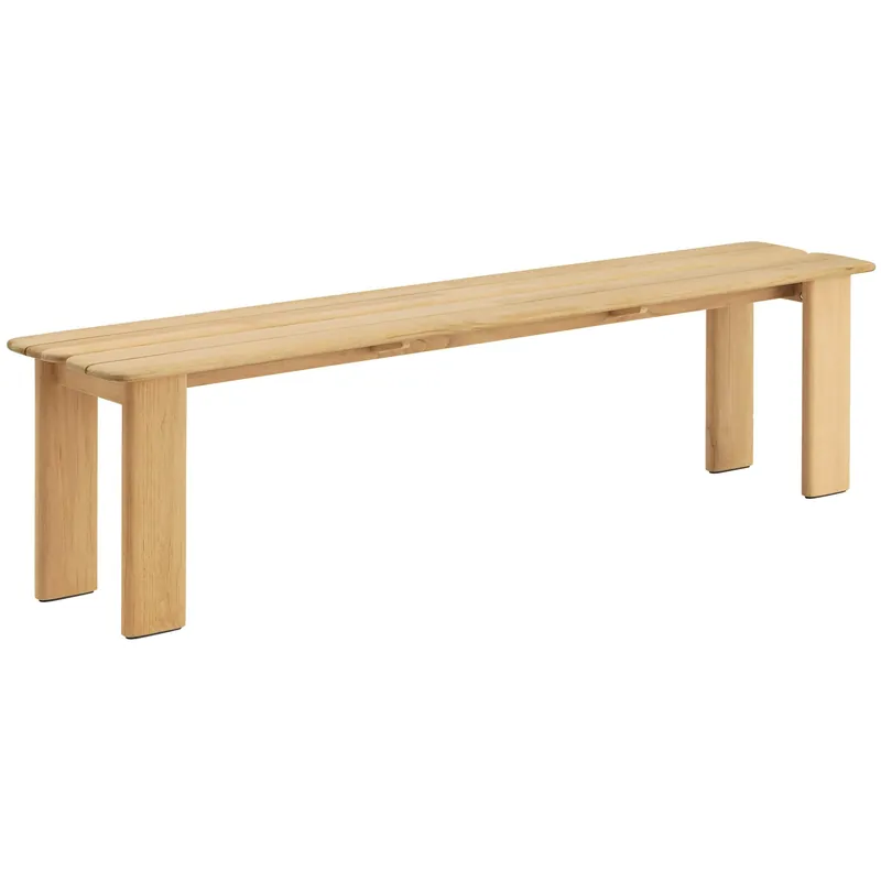 Assemble Bänk 180 cm, Teak Populärt val