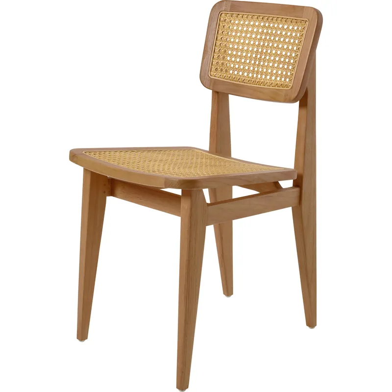 Beställ idag C-Chair Outdoor Matstol, Teak / French Cane