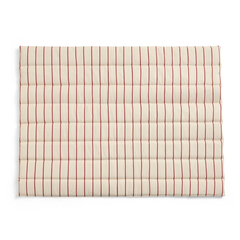 Begränsat erbjudande Outdoor Market Sofa Cushion, Beige With Red Stripe