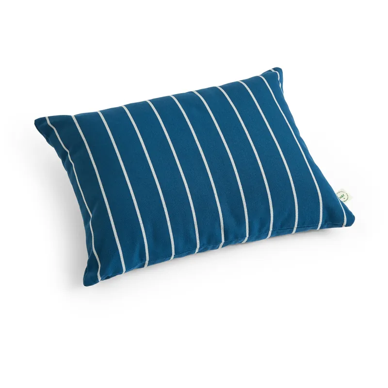 Beställ idag Outdoor Market Cushion 35x45 cm, Blue With Beige Stripe