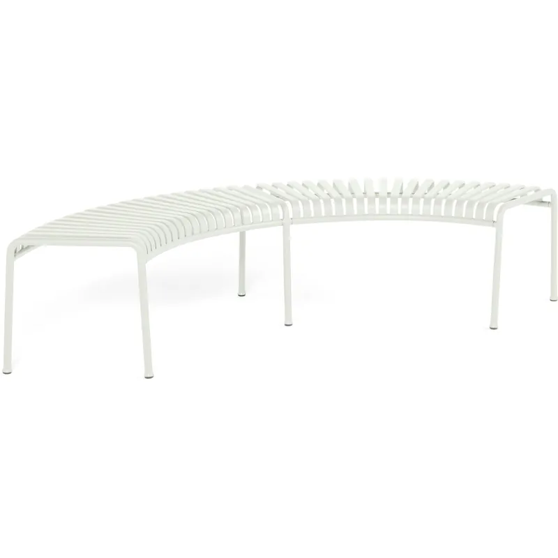 Palissade Parkbänk, Cream White I lager