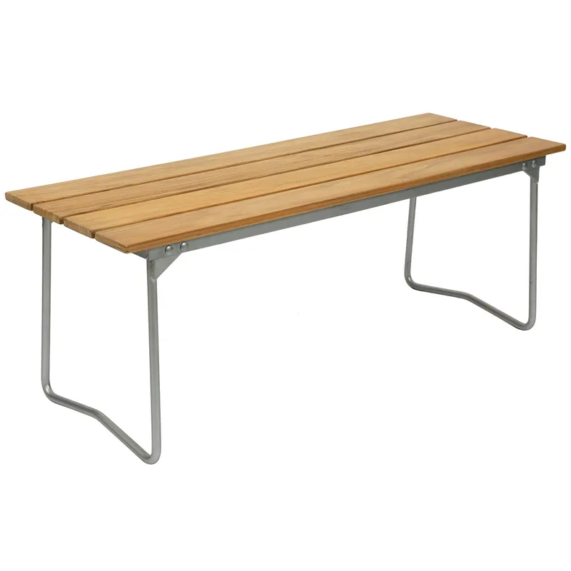 Bänk 8 110 cm, Oljad Ek / Varmförzinkat Stål Nyhet