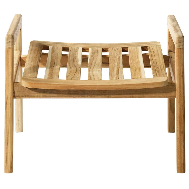M7 Sammen Fotpall Utomhus, Teak I lager