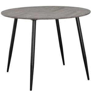 Loft24 Monza Matbord Rund 100 cm Vit - Möbler Fri frakt