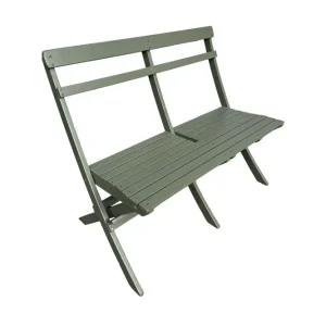 I lager KWA Landet liten soffa utomhus 110x60x89 cm - Träsoffa akacia Grön - Utemöbler & utemiljö
