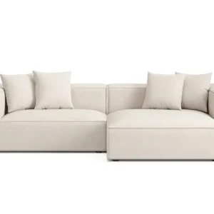 Bästa pris Andrarum Havana 3-sits Låg Soffa med vändbar divan Beige - Möbler