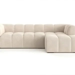 Utförsäljning Marlow 3-sits Bubblig Divansoffa höger Beige - Möbler