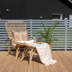 Nyhet Venture Home Fåtölj Ella Utomhus Off-white - Utemöbler & utemiljö