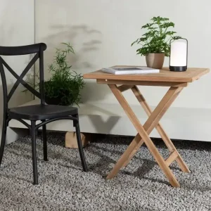 Venture Home Cafébord Kenya 70 cm Utomhus Natur - Utemöbler & utemiljö Snabb leverans