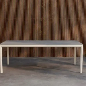 Populär Venture Home Rektangulärt Matbord Lino 220 cm Utomhus Beige - Utemöbler & utemiljö