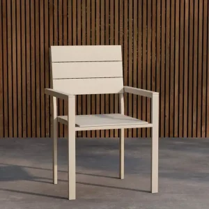 Venture Home Matstol Levels Utomhus beige - Utemöbler & utemiljö Erbjudandepris