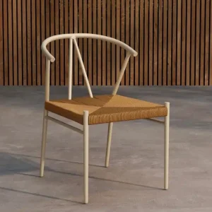 Venture Home Matstol Alfons Utomhus Beige - Möbler Sista chansen