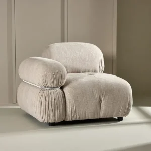 Billigare Venture Home Vänstermodul Mika 95 cm Beige - Möbler