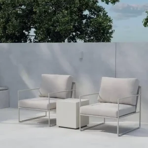 Venture Home Cafégrupp Lissabon Utomhus Beige - Utemöbler & utemiljö Säker betalning